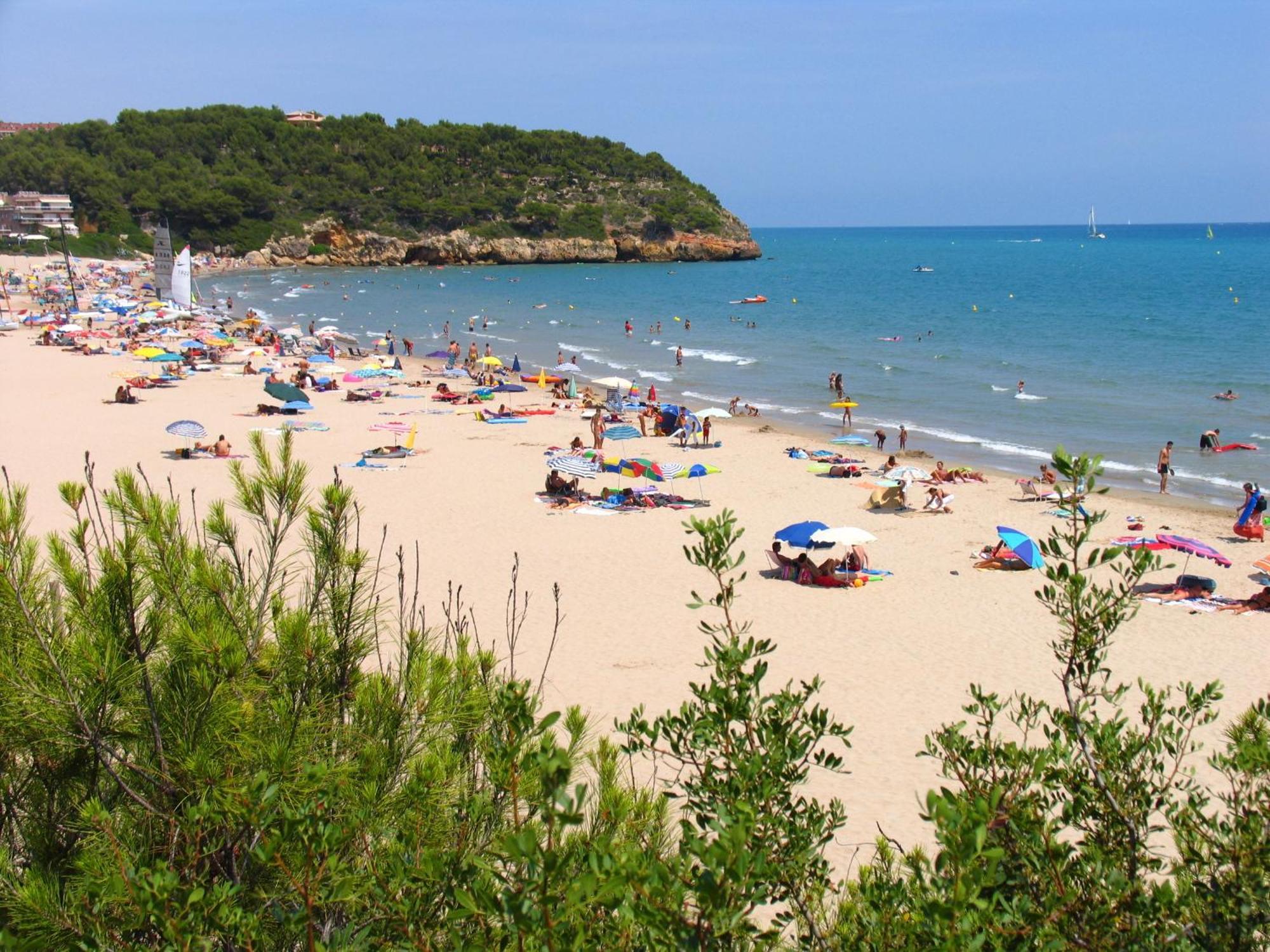 Camping Estival Torre De La Mora Tamarit Exterior foto